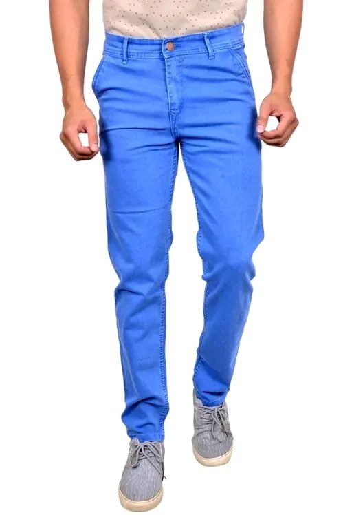 Men Slim Fit Stretchable Jeans-image-6