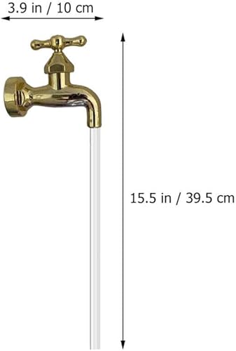 Miniatura 6 de GANAZONO Grifo invisible flotante con boquilla fluida para regadera, juego de fuente de grifo invisible, fuente flotante, fuente flotante,