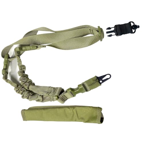 Two Point Sling Adapt Length Adjuste with Shoulder Pad Traditional Sling with QD Adap (Green)