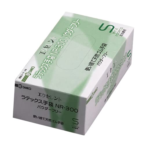 Amazon | エクセレントラテックス手袋PF NR-300(100マイイリ) S | 手袋