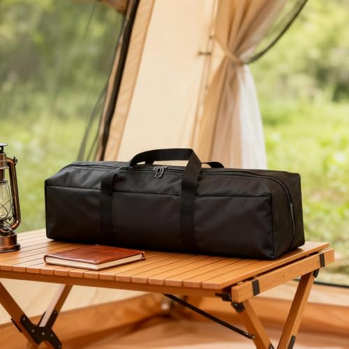 Amagogo Camping-Aufbewahrungstasche mit Reißverschluss, tragbar, mit Tragegriffen, Handtasche, Tragetasche für Kissen, Pavillonstangen… – Ansicht 4