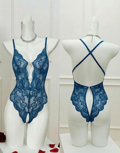 Image of Avidlove Sexy Lingerie for Women Lace Teddy Lingerie One Piece Lingerie Bodysuit