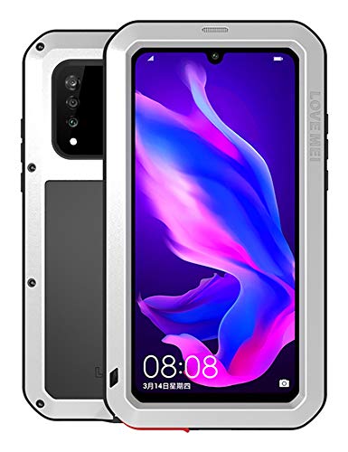 Protection Huawei P30 Lite Love Mei hybride aluminium argent premium