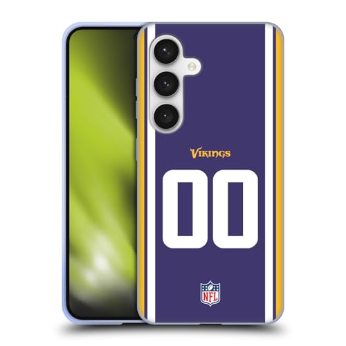 Coque Samsung S24 Vikings Minnesota Anti Choc Numéro Football