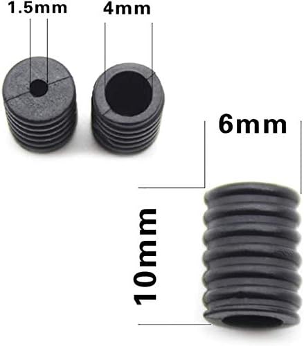 GoldStar Tool Mask Lanyard Adjuster Ear Cord Lock with Silicone Construction (Clear, 1000 Pack)