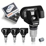 YQHKTPMS TPMS Toyota 315MHz Pre-Programmed,Compatible with Highlander 2007-2019 | RAV4 2006-2012 | 4 Runner 2004-2024/OE#PMV-107J.PMV-C010,PMV-1017(Set of 4) Tire Pressure Monitoring Sensor