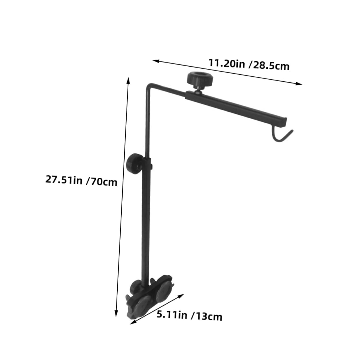 UPKOCH Supporto per Lampada Riscaldante Rettili e Tartarughe Staffa Robusta per Acquari e Vasche da per da e Habitat Basking