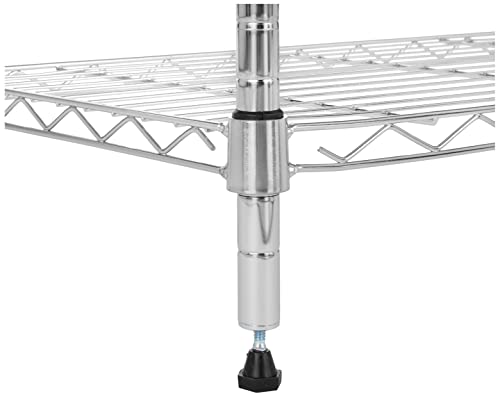 Amazon-Basics-5-Shelf-Adjustable-Steel-Storage-Shelving-Unit-200-lb-Capacity-per-Shelf-232-x-134-x-60-inches-Chrome