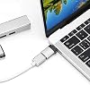 Cable BoxWave compatible con Sony Inzone H9 - convertidor USB-C a A (paquete de 2), OTG USB Tipo C, llavero portátil - negro pizarra 4