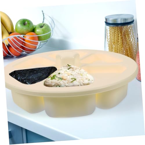 STOBAZA Triangle Rice Ball Mold Mochi Maker Rice for Sushi Fondant Sushi Mould Lunch Gadget - Thumbnail 5