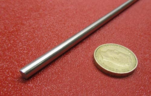 17-4 PH Stainless Steel Hardened Shaft .218" Diameter x 18" Long 1 pc
