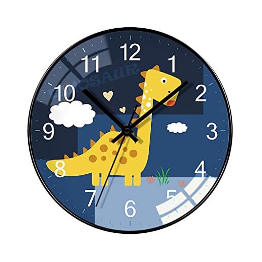 Orologio da parete Foresta serie dinosauro orologio da parete rotondo moderno minimalista camera da letto orologio da parete soggiorno orologio da parete muto orologio da parete for uso domestico orol