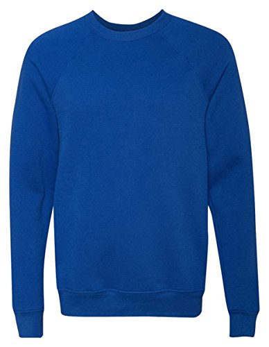 Unisex Plus Size Raglan Sweatshirt - BELLA + CANVAS BC3901 (2/2) - Dark Grey