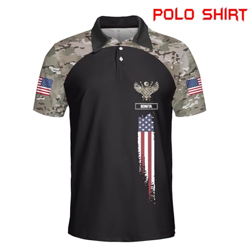 SHAANT Personalized Billard Shirts for Men, Custom Name Jersey for Players, 3D Print Billiard Pool Polo Shirt for Team 194