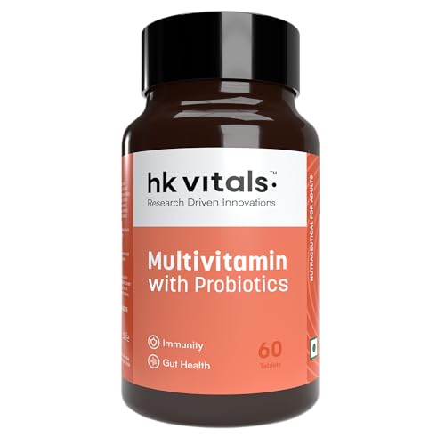 HealthKart hk vitals Multivitamin with Probiotics (60 Tablets) | ...