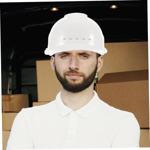 Casque de chantier ventilateur intégré USB protection soleil débris