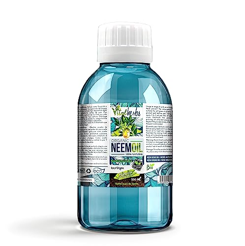 Aceite Vegetal de Neem 100 ml. 100% Natural y Orgánico - Bio. Multiusos: Ideal Para Piel, Cabello y Plantas