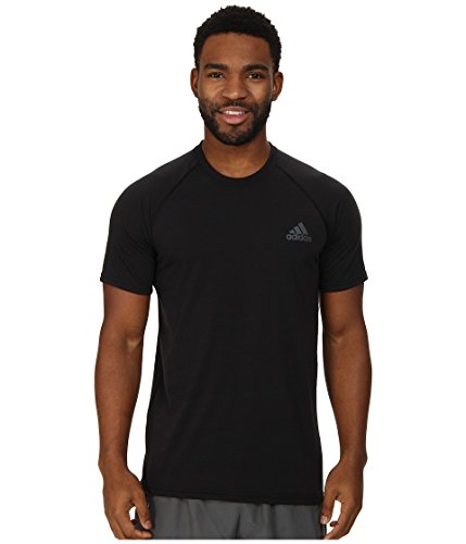 Adidas Mens Ultimate Short Sleeve T-Shirt Medium Black