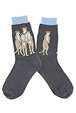 Foot Traffic, Women's Animal-Themed Socks, Meercats (Shoe Sizes 4-10)