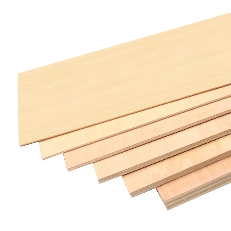 1PCS 300x100mm Wooden Plate Model Wood Sheets DIY House Aircraft 0.75~8mm Thickness (2,300 x 100 x 1.5mm)