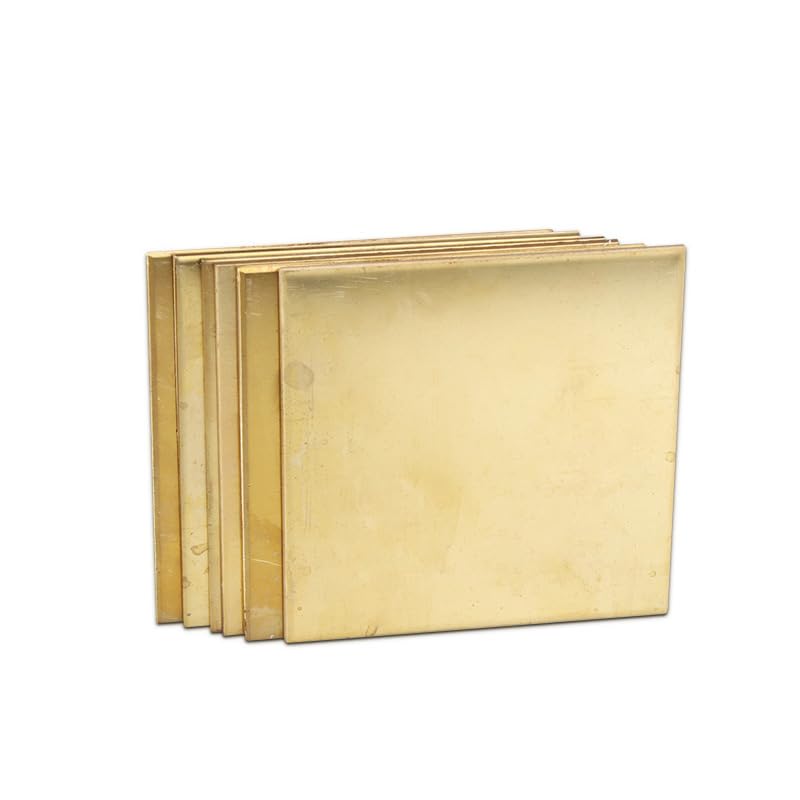 QWORK® H62 Brass Plate Corrosion Resistant (0.5mm, 100mm X 300mm - View #12