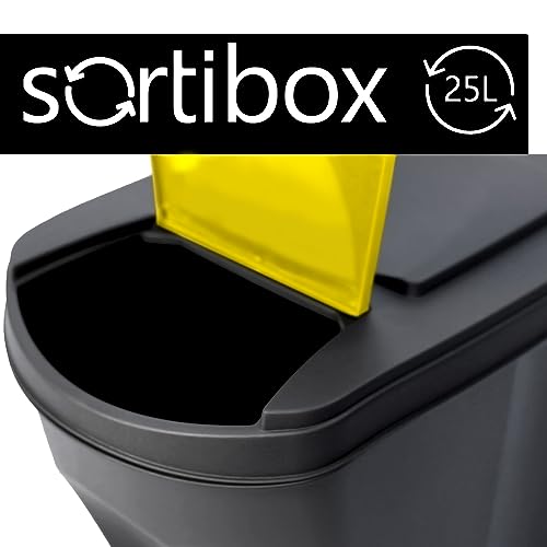 Set di 4 Bidoni Cestini SortiBox | per Raccolta