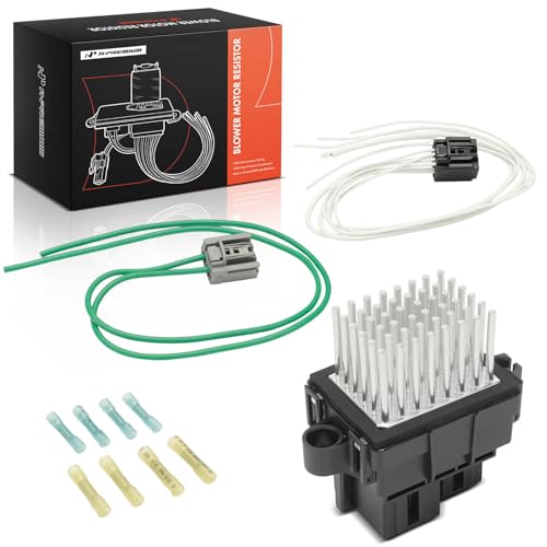 Image of A-Premium Front HVAC Blower Motor Resistor Compatible with Chevrolet Silverado 1500, Cruze, Equinox, Traverse, Tahoe, Camaro, Suburban 1500 & GMC Sierra 1500, Acadia, Terrain, Yukon & Buick Enclave