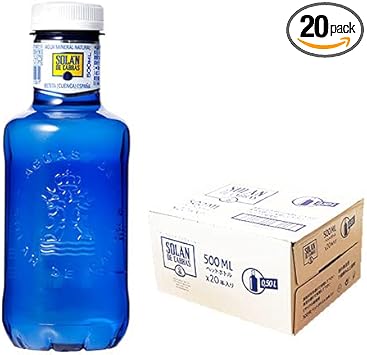 Amazon Co Jp ソラン デ カブラス 500ml Pet 本 1ケース ブルーボトル ペットボトル スペイン 水 おしゃれ ボトル ナチュラルミネラルウォーター ソランデカブラス 食品 飲料 お酒