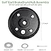 10L0L Golf Cart Brake Drum/Hub Assembly (Electric) for EZGO TXT Replaces OEM# 19186G1P