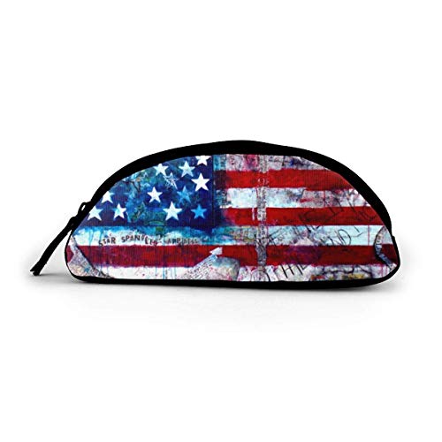 Preisvergleich Produktbild KSDD Mooncat Semicircle Travel Kosmetiktasche Pen Pencil Tragbare Toilettenbürste Aufbewahrung Multifunktions-Make-up-Tragetasche mit Reißverschluss