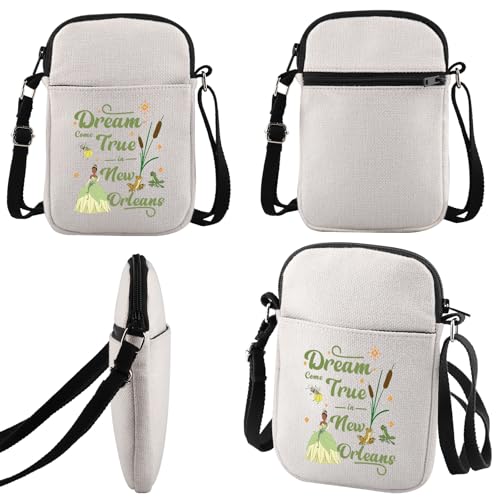 Princess Frog Gift Dream Come True in New Orleans Crossbody Bag Cartoon Movie Fan Gift (Dream Come True CB)4