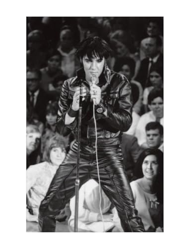 Pyramid America Elvis Presley Poster - 68 Comeback Special 11 x 17 inch - Vintage Elvis Wall Art -...