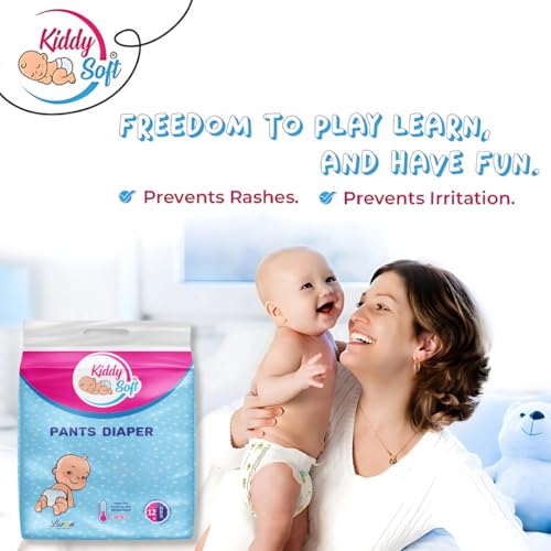 Image of Baby Diaper Pants, Small Size (S), 136 Counts | with 5 Layer All Night Leakage Protection & Quick Absorbency | For Babies of 4-8 Kg | Up to 12 hours Protection | Rash Free Comfort Diapers