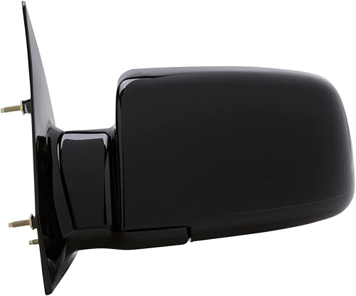 TYC 2310012 Espejo de puerta lateral izquierdo compatible con Chevrolet Astro Van 1988-2005, color negro