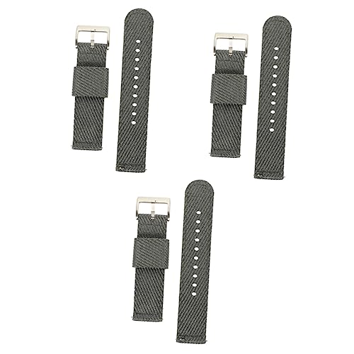 Bracelet de montre en nylon tressé confortable Mikikit pour mariages et soirées