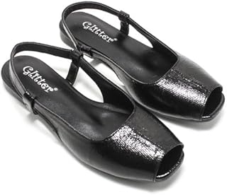 صندل مسطح للنساء من جليتر