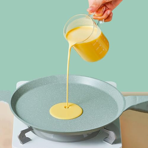 Poêle à crêpes induction en alliage d'aluminium antiadhésive pierre - 8