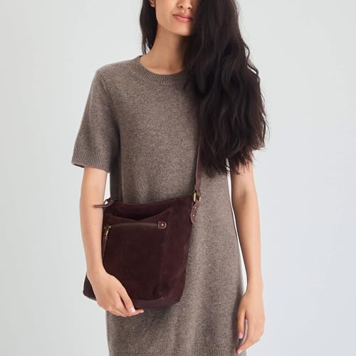 Image of The Sak Ashland Crossbody Purse - Women's Leather Handbag For Everyday & Travel - Cross Body With Adjustable Shoulder Strap