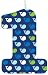 Creative Converting Ocean Preppy Boy 1St Birthday Molded Candle