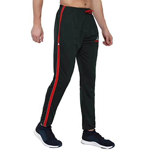 Image of GOLAZO Regular Fit Multicolor Cotton Track Pants for Men with Comfort and Style in Your Athelisure Wear