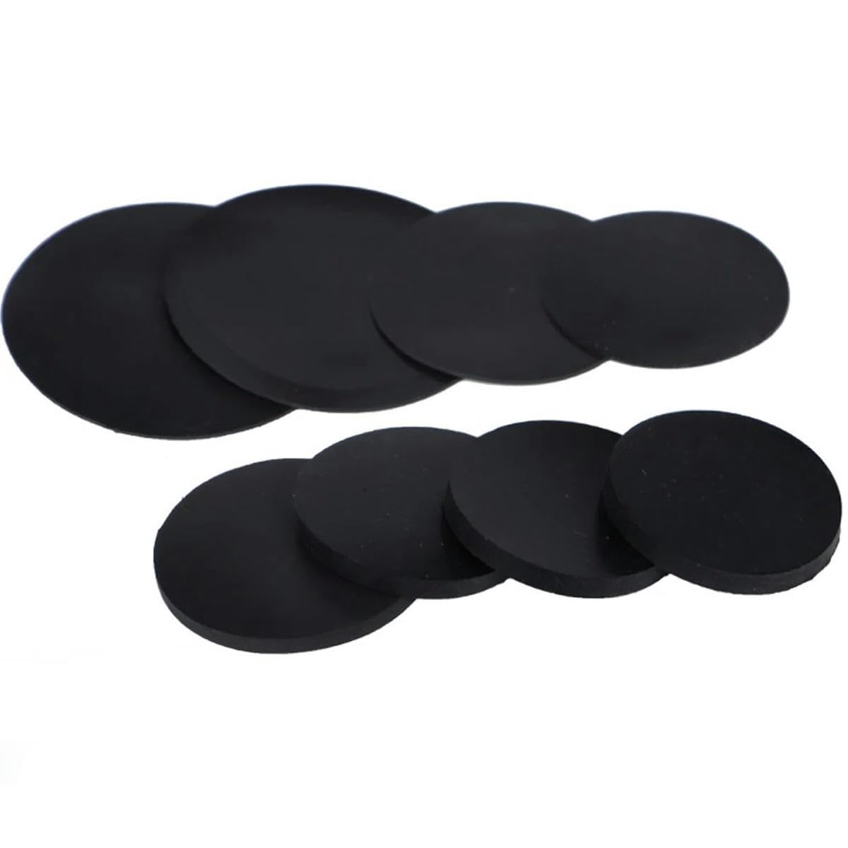 10 pz Solido Rotondo Foglio di Gomma Nitrile Guarnizioni di Tenuta Pad Dia 10/15/20/30/40/50/60/70/75/80/85/90/100mm di Spessore 1/1.5/2/3/4/5mm-90mm- 5 mm