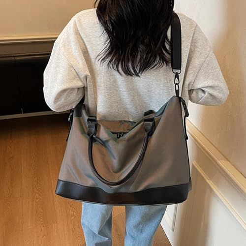 Bolsa de lona para gimnasio Mass Beauty: estilo y resistencia al agua para el fin de semana de chicas 2