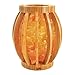 Himalayan Glow 1348 Basket Crystal Pink Chunks, Nightlight, Bulb,(ETL Certified) Dimmer Switch, Ideal Gift and Home Decor Bamboo Salt lamp | 5-7 LBS, Pack of 1
