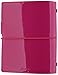 Filofax Domino Patent Pocket Organiser H (Hot Pink)