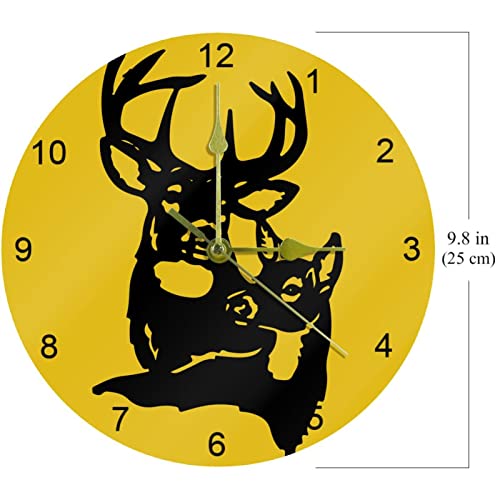 Horloge murale silencieuse pour éliminer le bruit du tic-tac - 7
