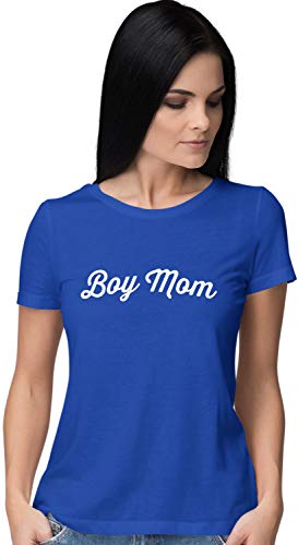 Go All Out Small Royal Womens Boy Mom Mother's Day T-Shirt