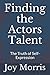Finding the Actors Talent: The Truth of Self-Expression