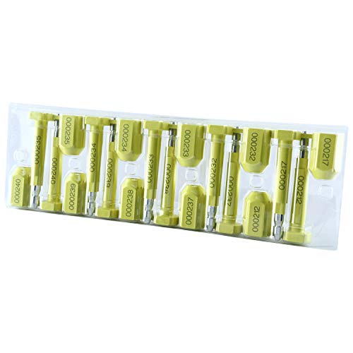 Amarine Made Bolt Seal (50 Pcs) Shipping Seal With Print Progressive Numbering For Cargo Containers And Truck Trailers thumb #2