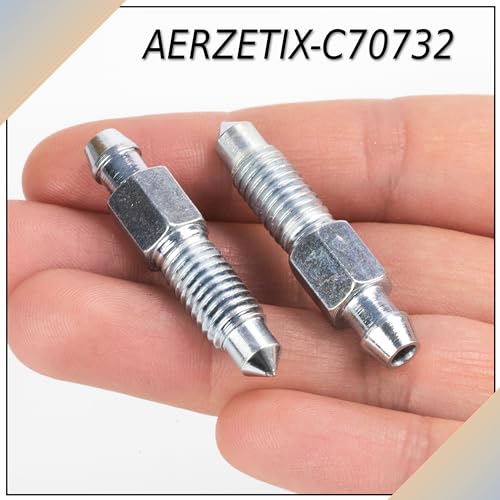 AERZETIX - C70732-2x Ventile Entlüftungsschraube - kompatibel mit Peugeot Citroën Fiat Lancia Mercedes-Benz Skoda Vw Volvo Smart Seat Opel Porsche - OE-Nummern 1694210165