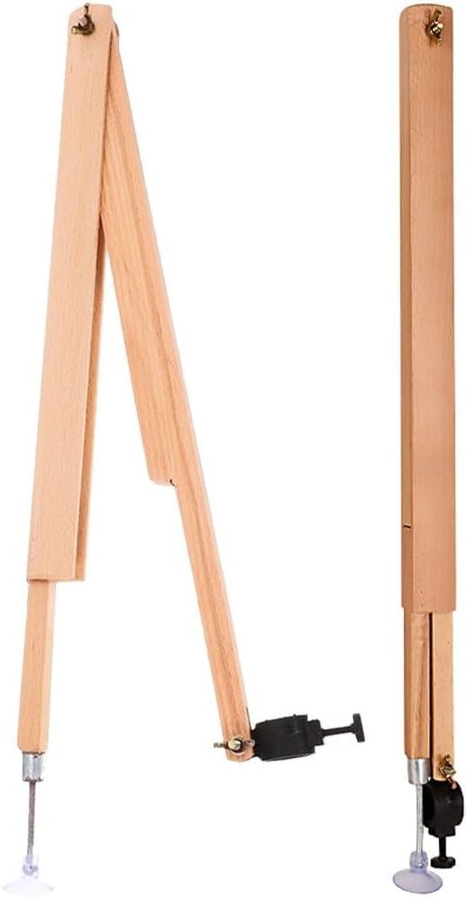 Compas de menuisier en bois crayon charpentier géométrie dessin ventouse x2